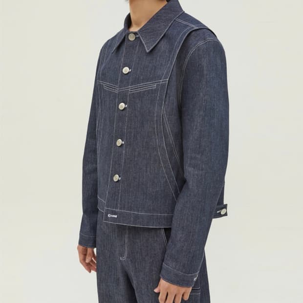 헬릭스클로딩 SEPARATED TRUCKER JACKET