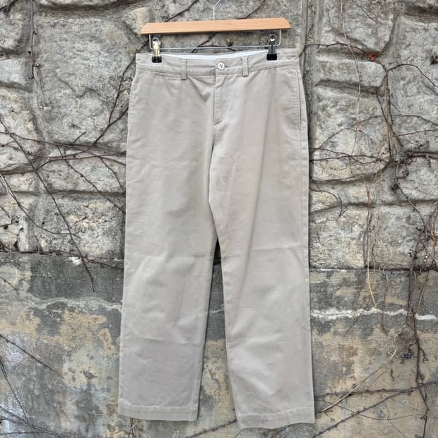 90s 폴로 랄프로렌 빈티지 치노 팬츠 면바지 베이지 여성 28-30