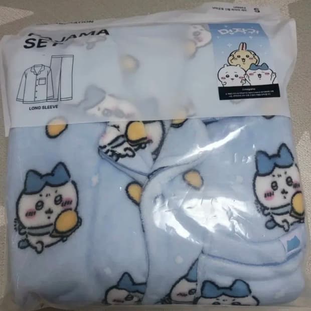 스파오 치이카와 먼작귀 하치와레 수면 잠옷