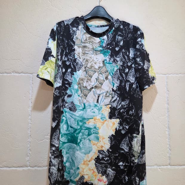 강혁 에어백 컬러프린트 반팔 S