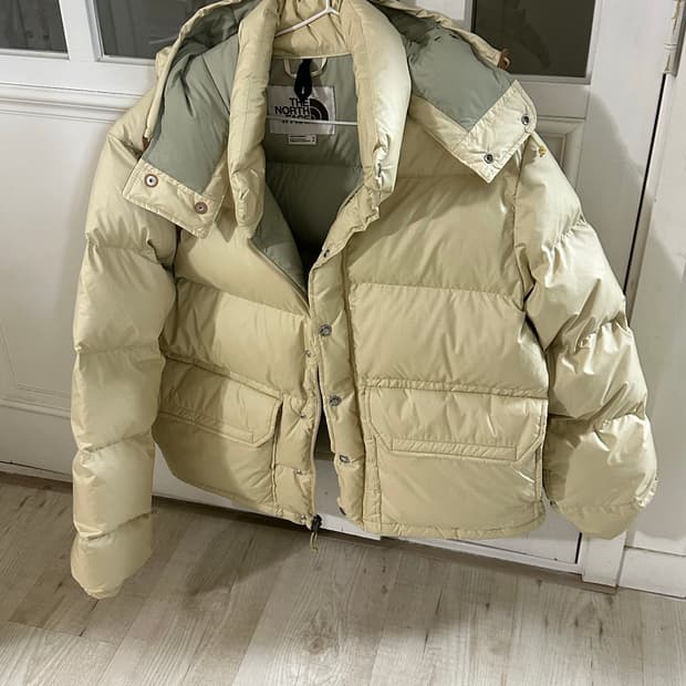 실착1회 완전새상품급 외국판 노스페이스 패딩