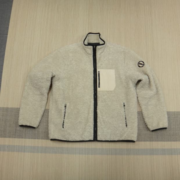 (2XL) 헤지스 골프 남성 뽀글이 양털 자켓