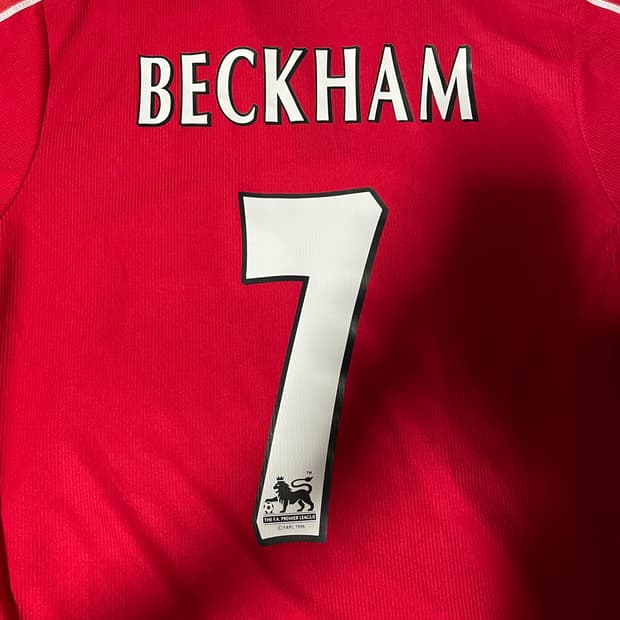 맨유 98-99 베컴 긴팔 유니폼 XL