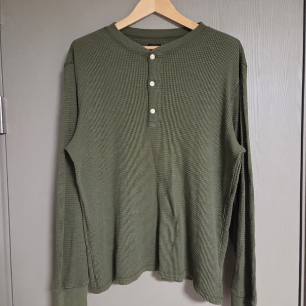 RRL 더블알엘 헨리넥 긴팔 티셔츠 L