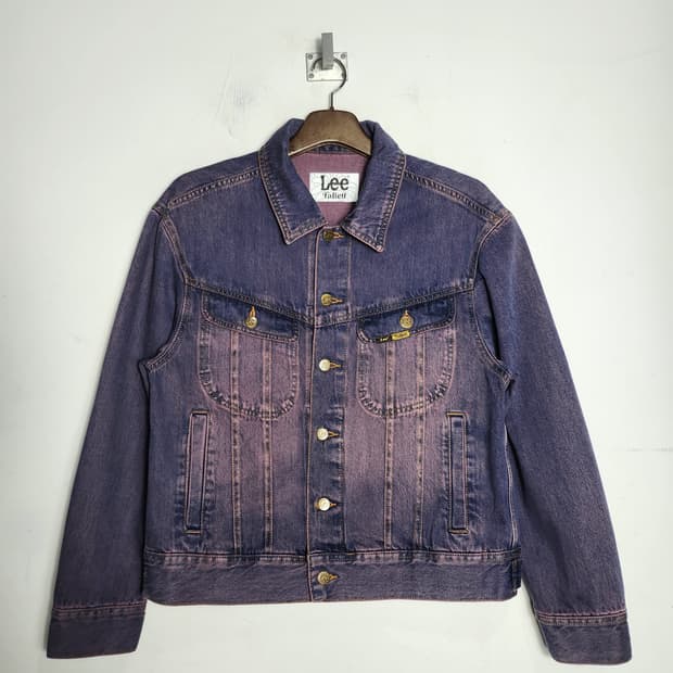 Lee Fallett 워싱 데님 트러커 자켓