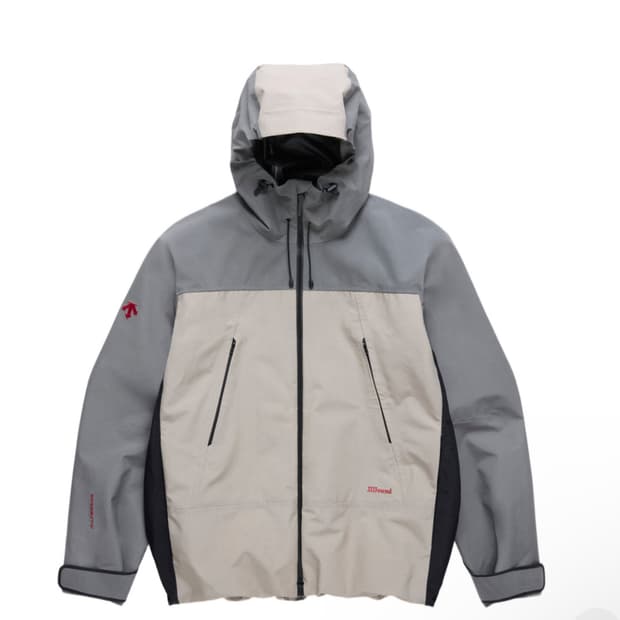 데상트 얼터레인 자운드jjjjound 하드쉘 자켓