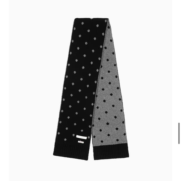 오헤시오 도트 DOT PATTERN MUFFLER