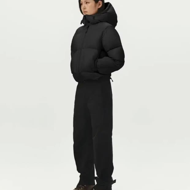 누마레 EE 패딩 숏 m 블랙