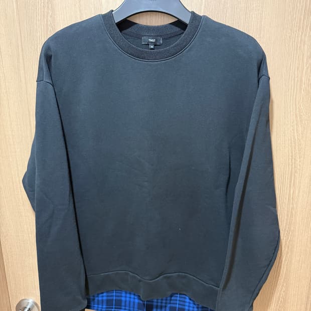 TNGT 남성 맨투맨 100사이즈 (레이어드 디자인)