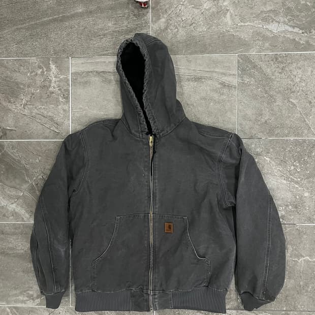 (L) 칼하트 후드 덕 액티브 자켓 J130 GVL 그래블