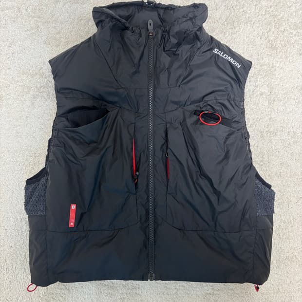 [L]살로몬 센티어 트레일러닝 베스트 블랙