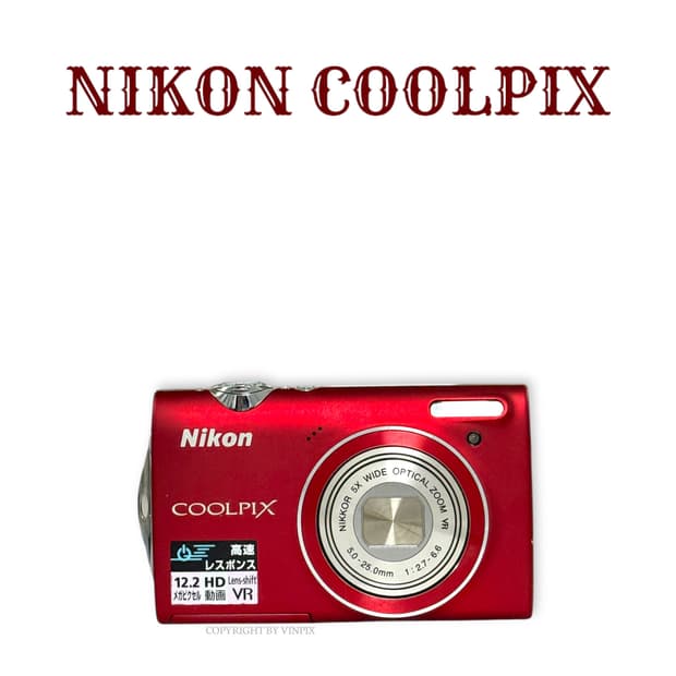 |츄 디카❤️| 니콘 쿨픽스 s5100 빈티지 디지털 카메라