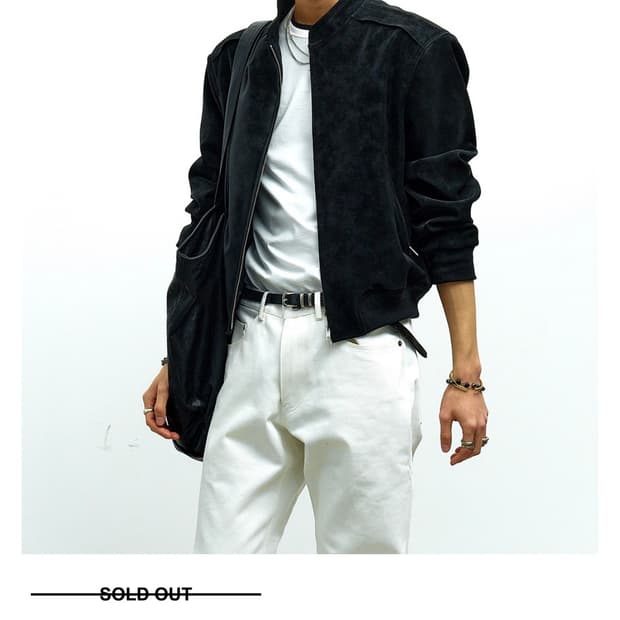 알렌느 26ss 블루종 자켓