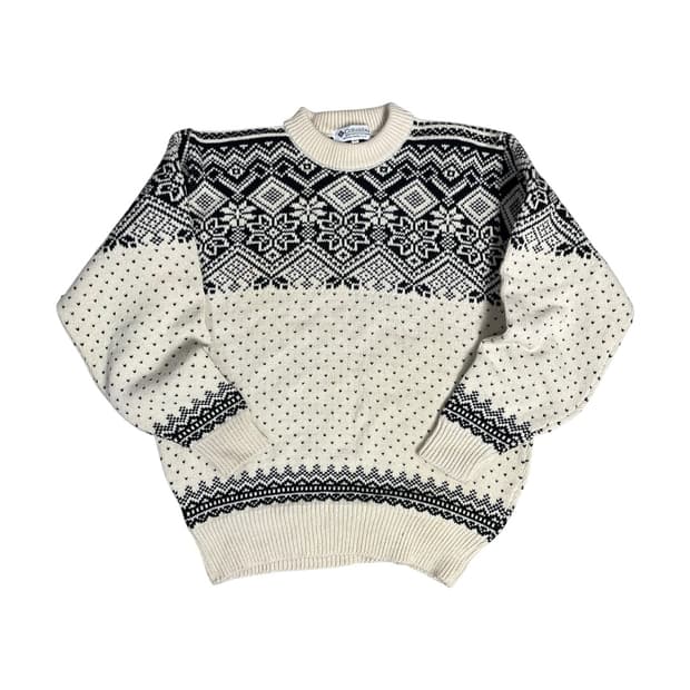 [Columbia] 컬럼비아 노르딕 도트 울 니트