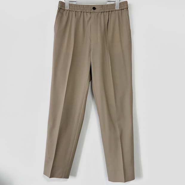 아미 AMI 밴딩 울 트라우저 팬츠