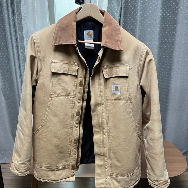칼하트 워크 자켓 베이지 105~110 레귤러 라지