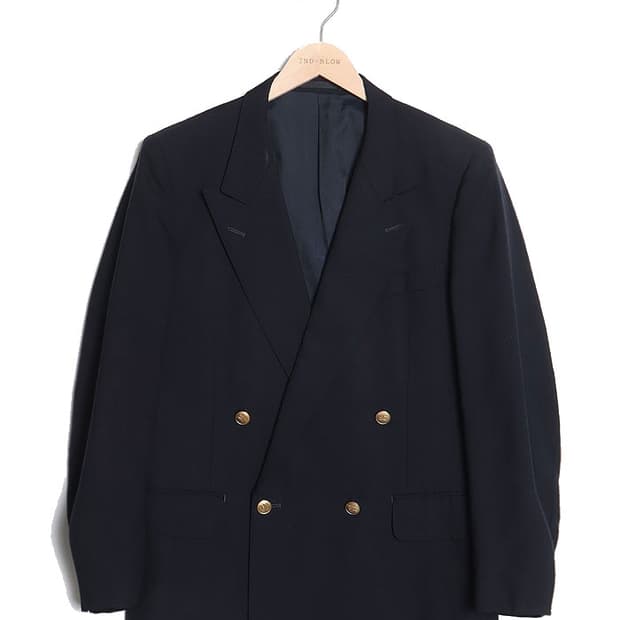 90's BURBERRYS Wool&Mohair Breasted