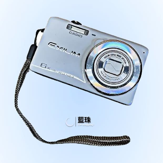 카시오 CASIO 엑슬림 빈티지 레트로 디지털 카메라 EX-ZS25