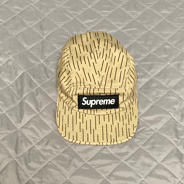 슈프림 베이지 캡