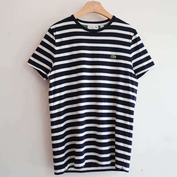 Lacoste 라코스테 로고 자수 티셔츠
