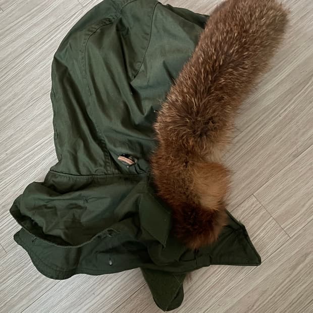 80s M65 후드 라쿤퍼 커스텀 