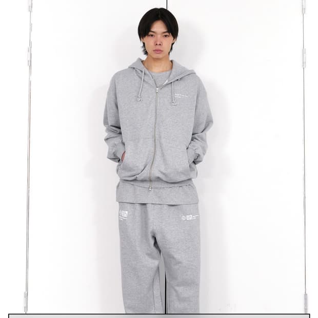 MPa HOOD ZIP UP (GREY) S