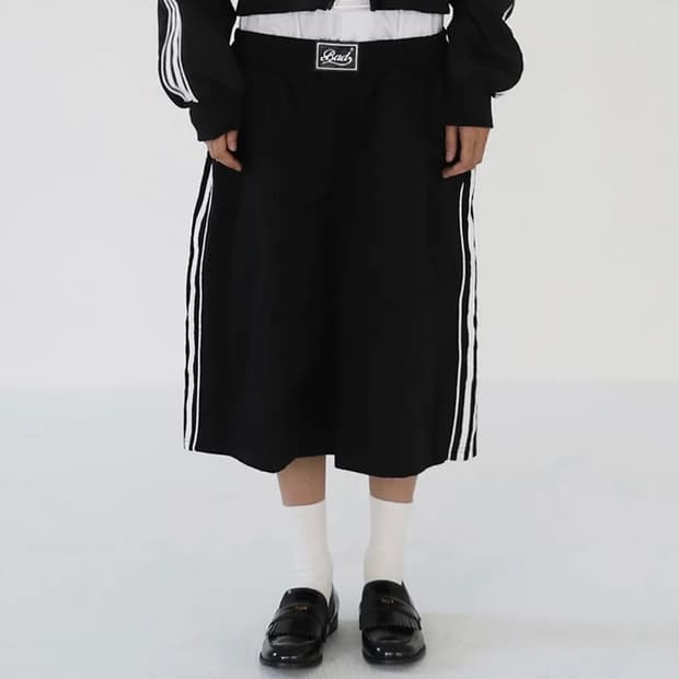 배드블러드) 빌리 트랙 버뮤다 팬츠