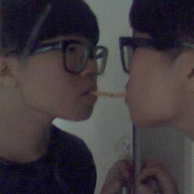 샤넬 가브리엘 화이트 백팩