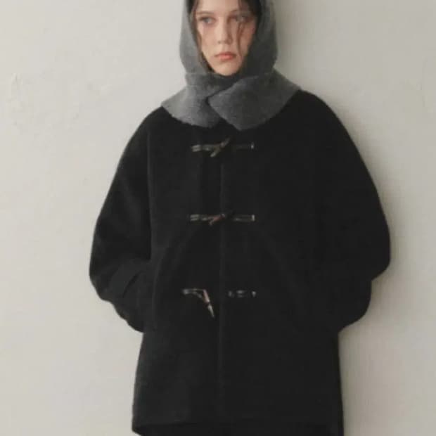 오로 더블로브 하프 코트