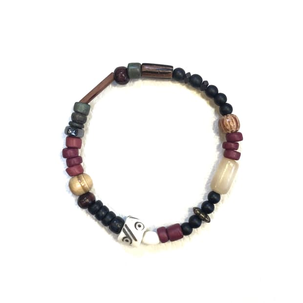 [휘마쿠마] 홍단안 남녀공용 팔찌