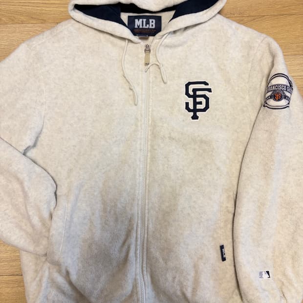 엠엘비 올드스쿨 헤비 후리스 후드집업 105