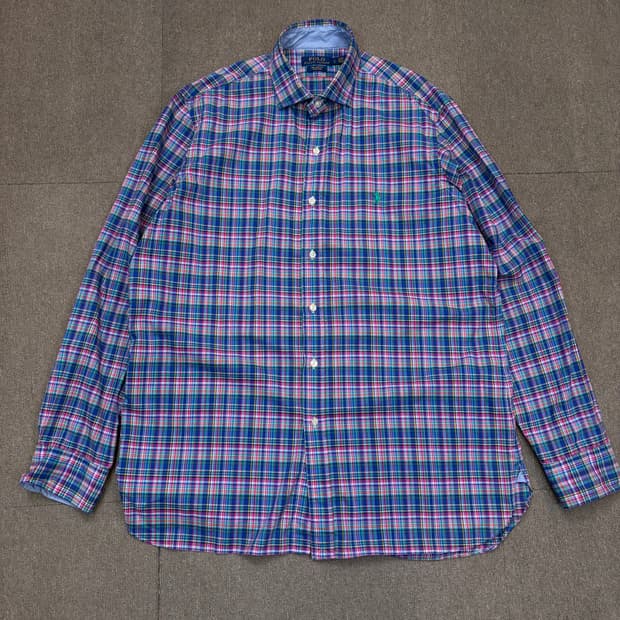 polo 랄프로렌 폴로 체크셔츠 L