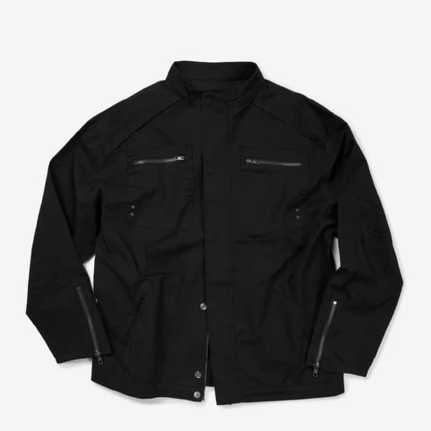 ETCE ZIPPER POCKET MIL JACKET (BLACK) L