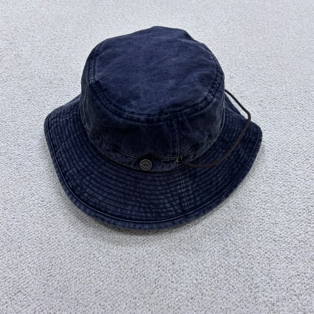 S K2 빈티지 워싱 네이비 데님 버킷햇 0615E