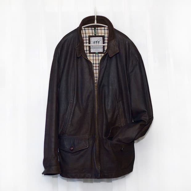 헨리코튼 오리지널 이태리 레더 클래식 헌팅 필드자켓 (50 / 105+)