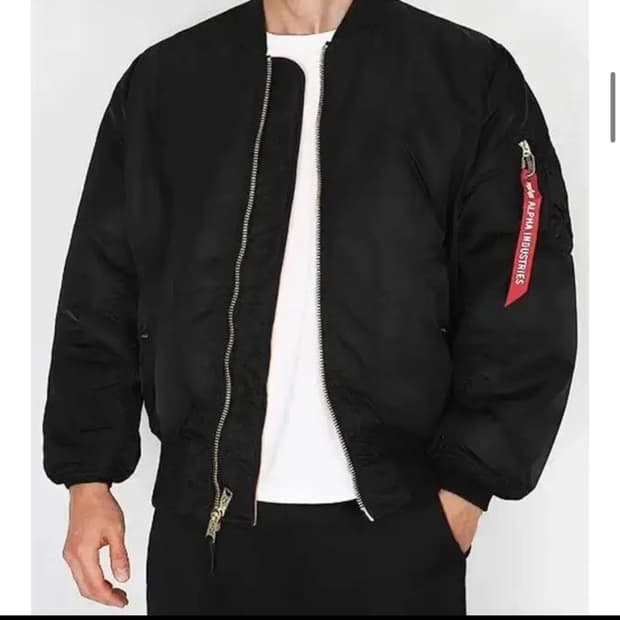 알파 안더스트리 ma-1항공자켓 미사용품 