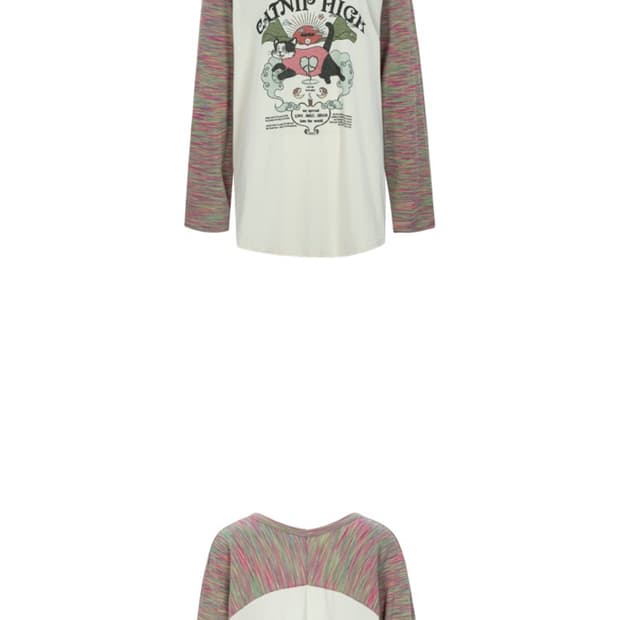 민지에나 캣닙하이 롱슬리브