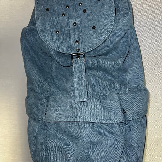 ❤️‍🔥급처❤️‍🔥DENIM STUD STRING BAG_BLUE