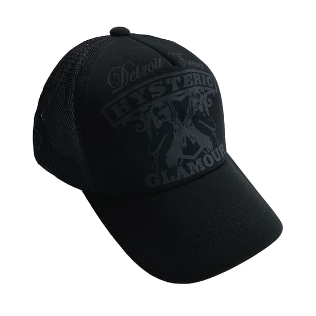 히스테릭글래머 메쉬캡 블랙/블랙