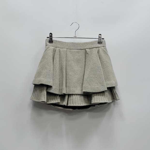 (새상품) O'2nd 오즈세컨 울 스커트 / 여 44 (64-92)
