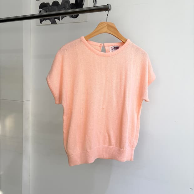 LAURA (Made in USA) 니트반팔