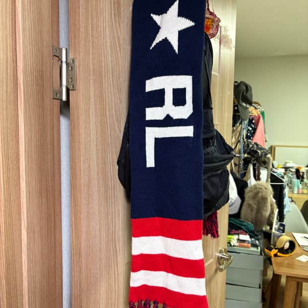 폴로 랄프로렌 울 블렌드 머플러