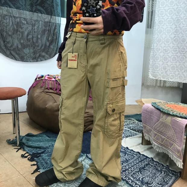 유니온베이 빈티지 카고팬츠 