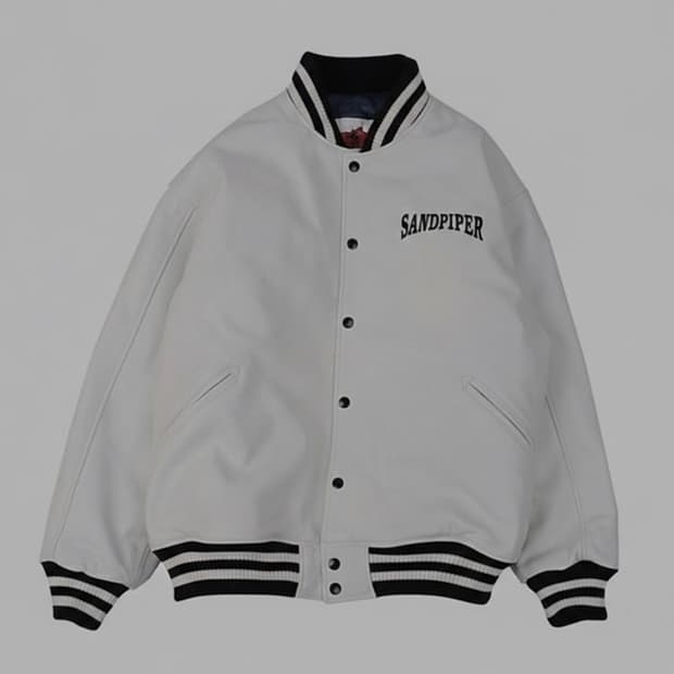 샌드파이퍼 레더 바시티 3사이즈