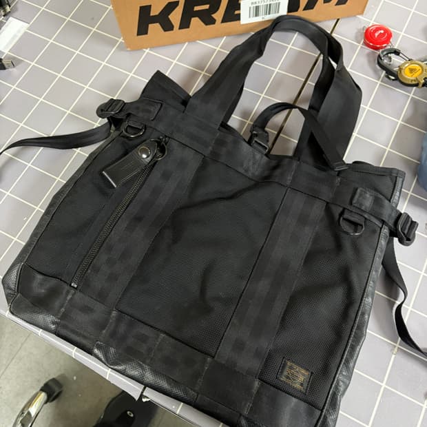 포터 PORTER 히트 투웨이 토트백 블랙(일본매장구매)