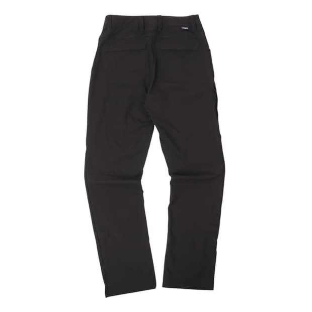 파타고니아 블랙 나일론 폴리 유틸리티 팬츠