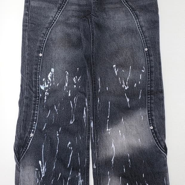 앤더슨벨 29 메튜 커브 진 apa499m(WASHED BLACK)