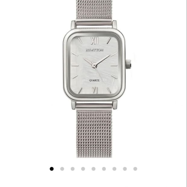 럼튼 하버 메쉬 시계 실버