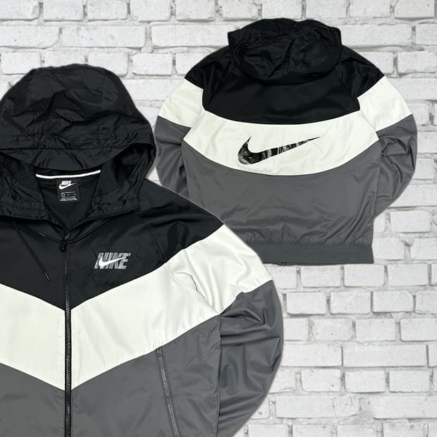 나이키 빅스우시 배색 빈티지 바람막이 L