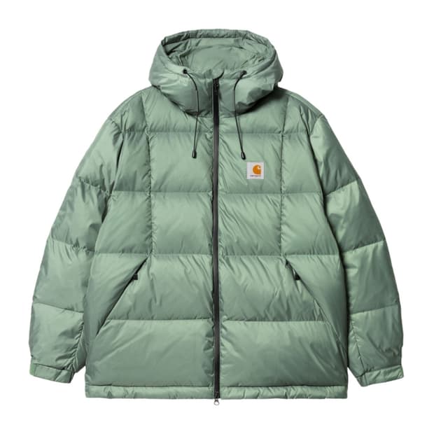 칼하트 WIP 아스펜 패딩 자켓 알파그린 L